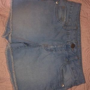 Justice Slim Blue Jean Shorts